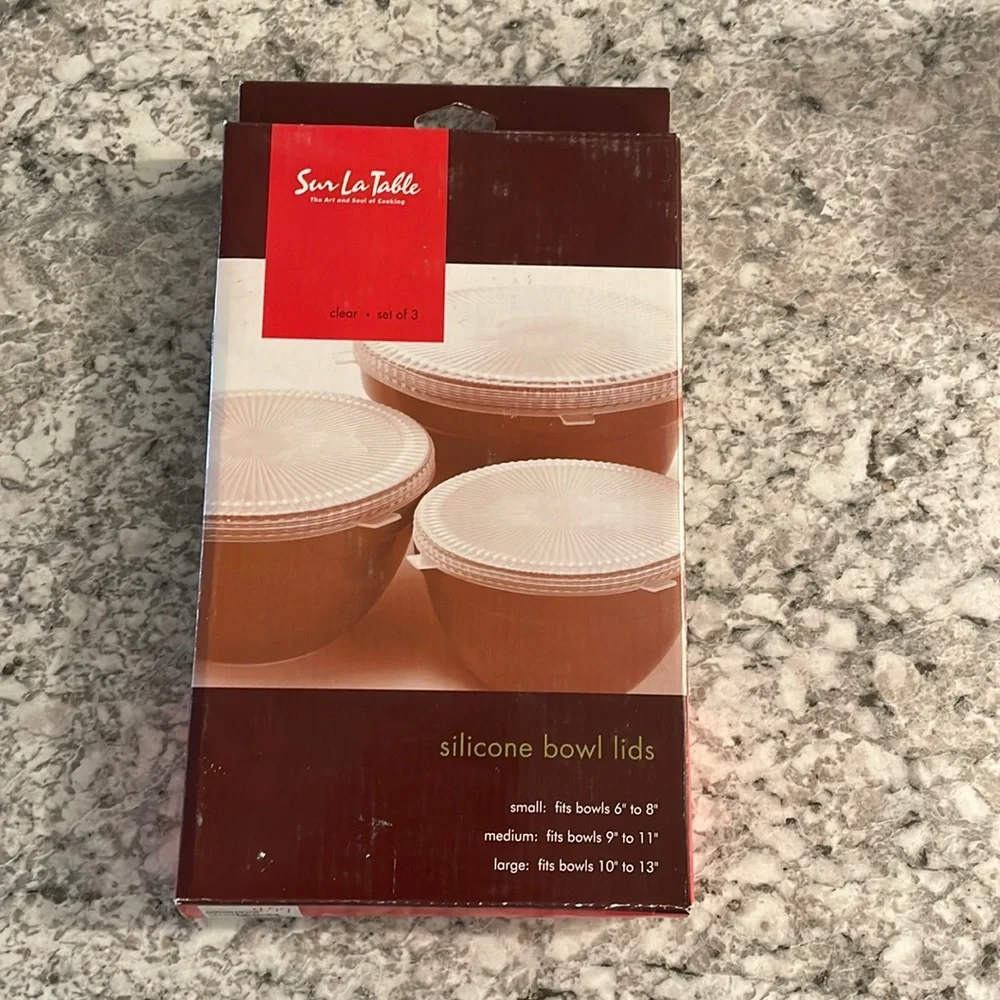 Silicone bowl lids